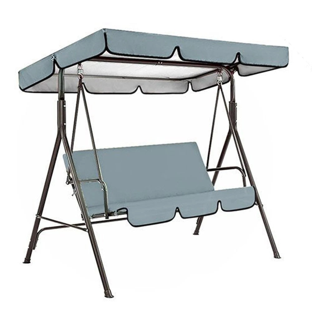 Water Resistant Swing Canopy and Chair Covers for Outdoor Relaxation