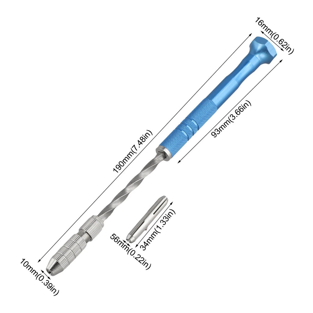 Hand Drill for Various Drilling Tasks in Wood and Plastic
