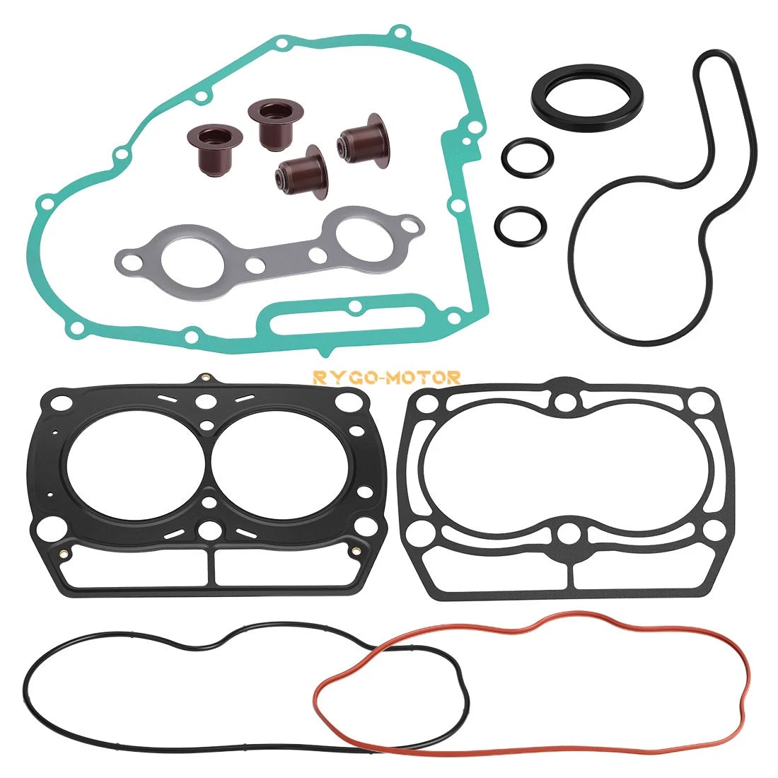 Top End Head Gasket Kit w/ Seals for Polaris Sportsman Ranger (2002–2014)