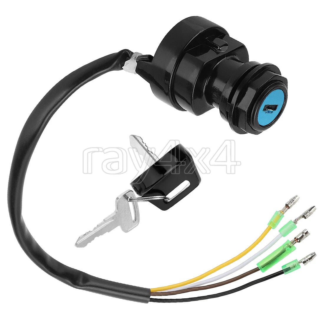 Ignition Switch with 2 Keys for Kawasaki Bayou 185 KLF185A (1985–1988)