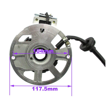 5 Wire 7 Coil Ignition Magneto Stator for Yamaha Minarelli 50cc 90cc (2-Stroke)