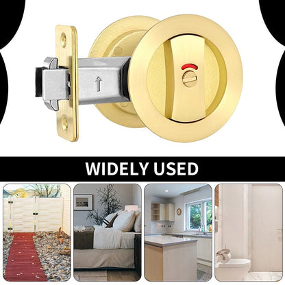 Privacy Flush Pocket Door Lock for