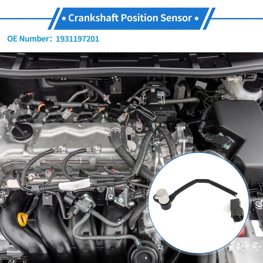 Crankshaft Position Sensor Replacement for Mitsubishi Suzuki (2005–2015)
