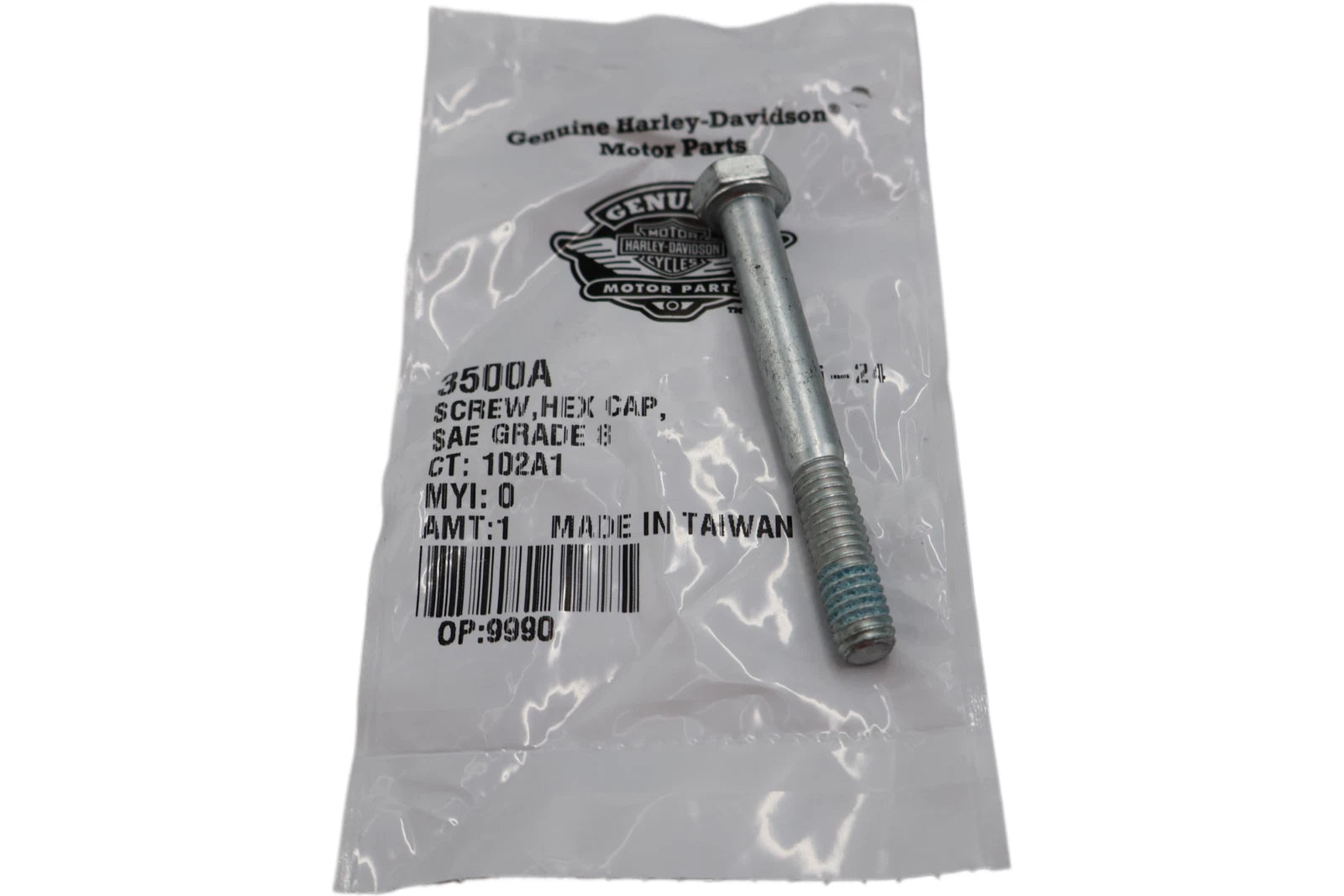 Screw Hex Head 5/16"-18 X 2-3/4" w/Lockpatch for Harley-Davidson