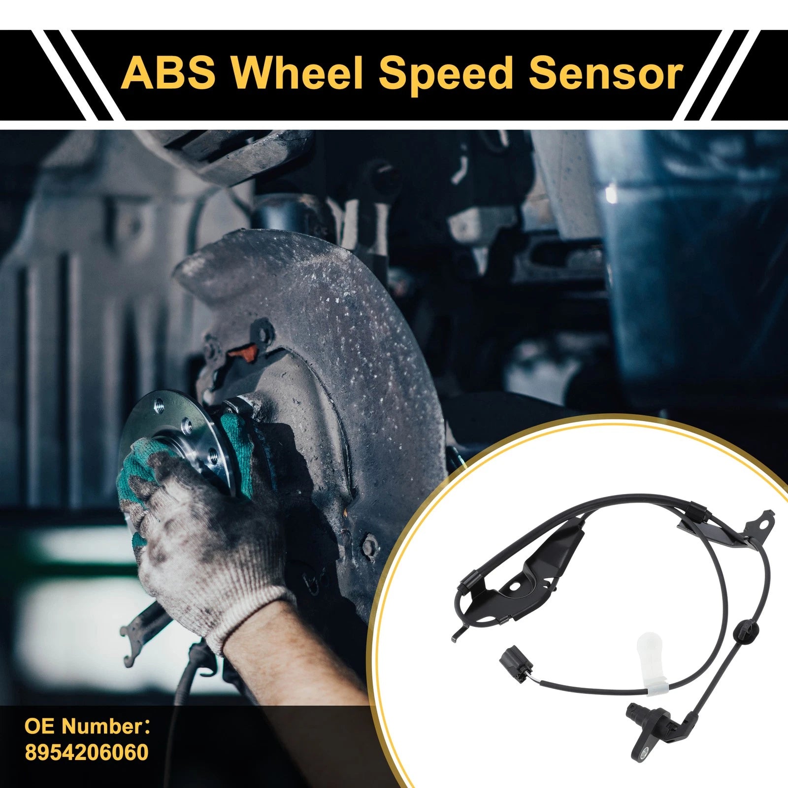 ABS Wheel Speed Sensor Front Right Replacement for Toyota Avalon (2005–2012)