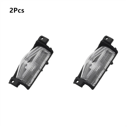 2Pcs License Plate Lamp Light Shell Cover For Mazda 2 2011-2013 Mazda3 2009-2013