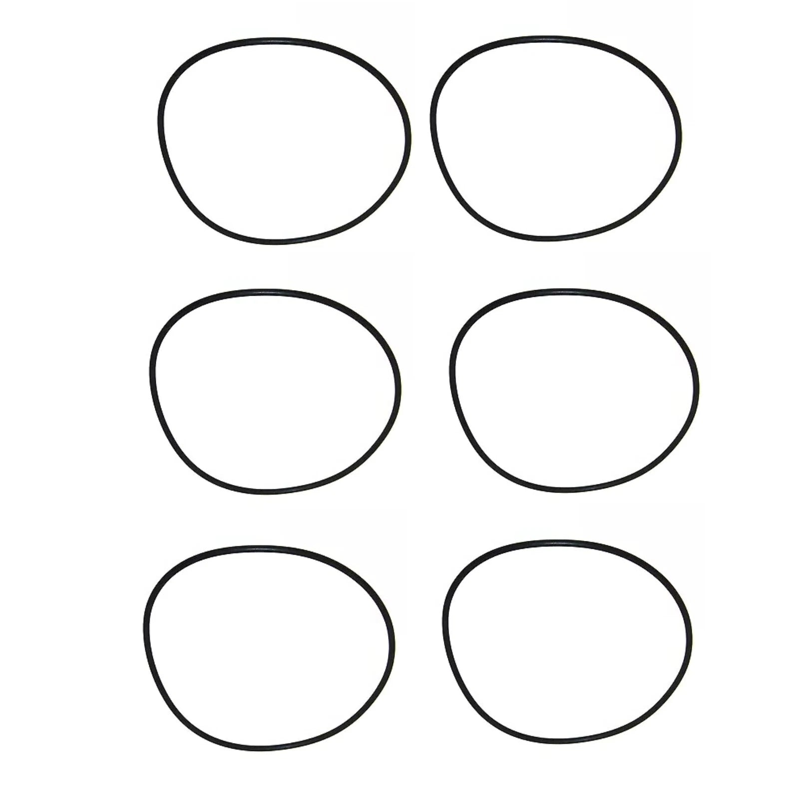 Set of 6 O-Rings for Mercury Mariner 200/225/250/275/300 HP Outboards (25-818573)