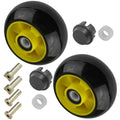 Deck Wheel Kit with Hub Replacement for John Deere 1570 240 245 GX335 (2x) (2009–2019)