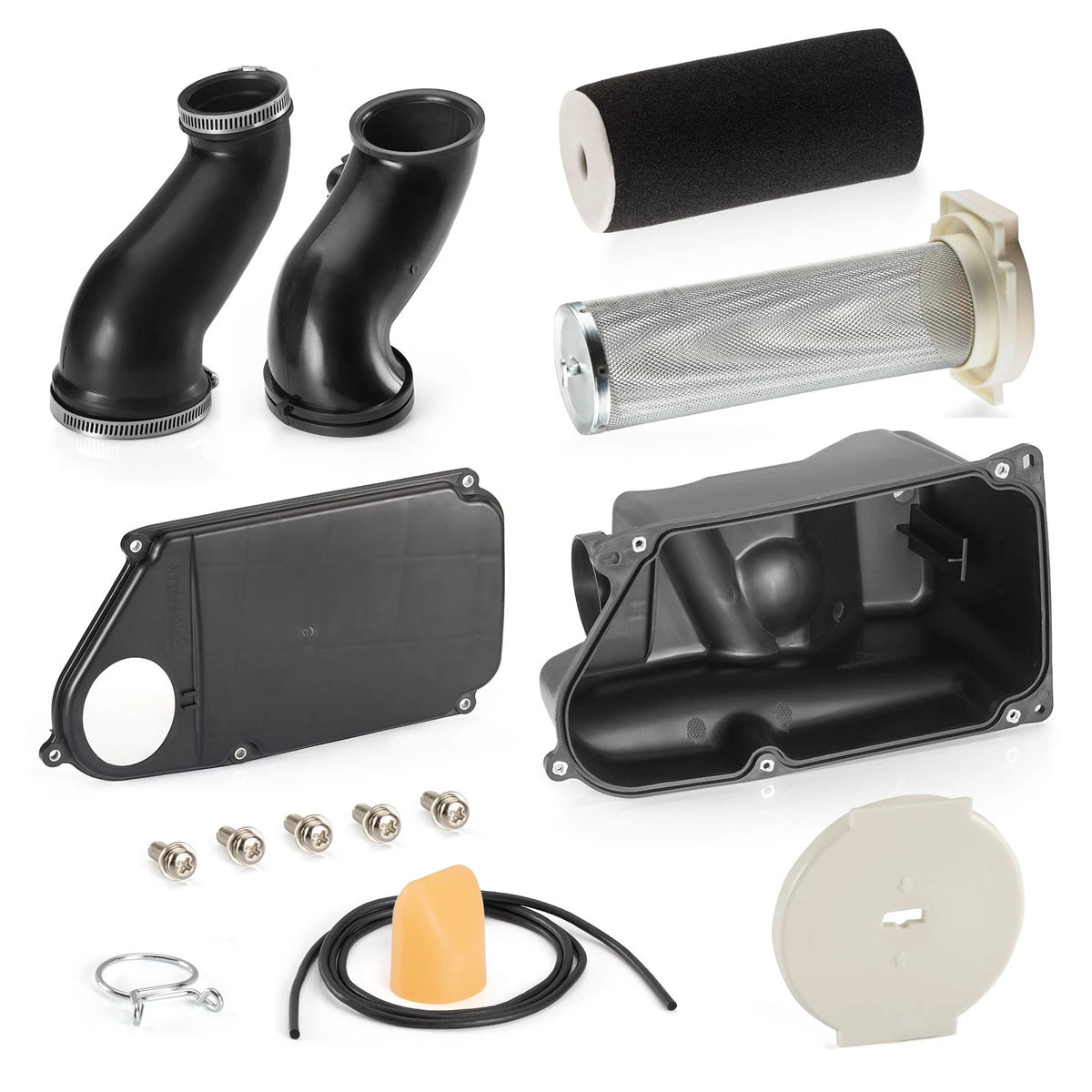 Air Filter Box Complete Kit & Air Cleaner Joint for Yamaha Warrior 350 (1987–2004)