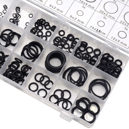 225 Pcs O-ring Assortment for Various Applications (Universal)