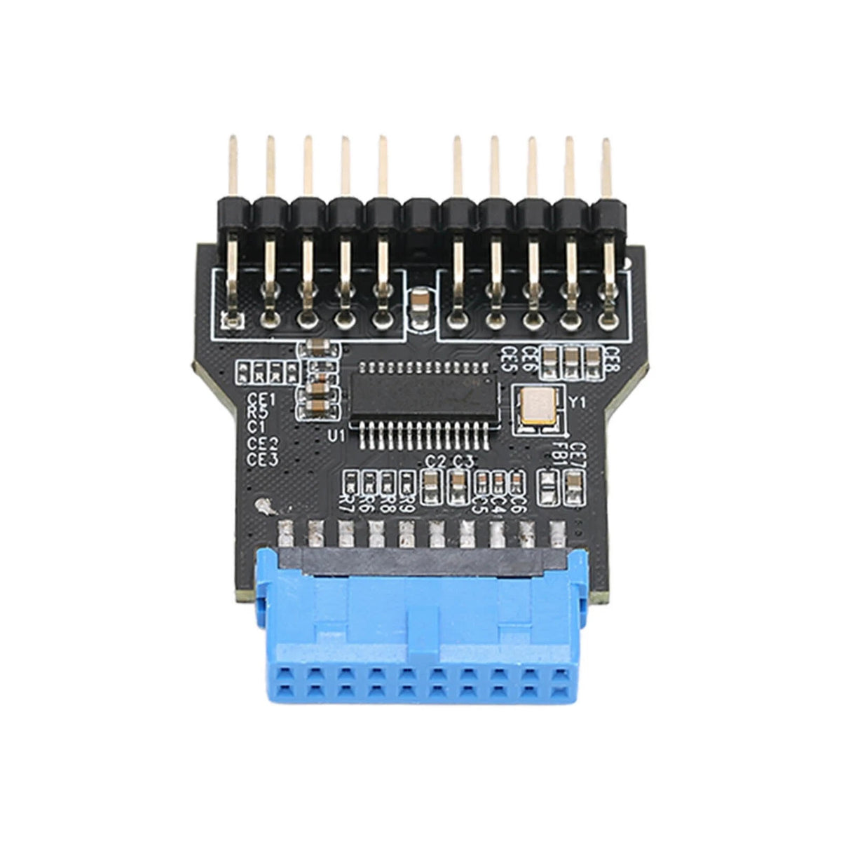 USB 3.0 19pin to Dual 9 Pin Adapter for Windows XP/Vista