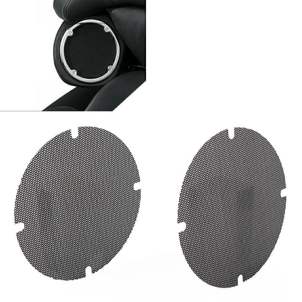 1 Pair Mesh Rear Speaker Grill Covers for Harley Touring (2014–2023)