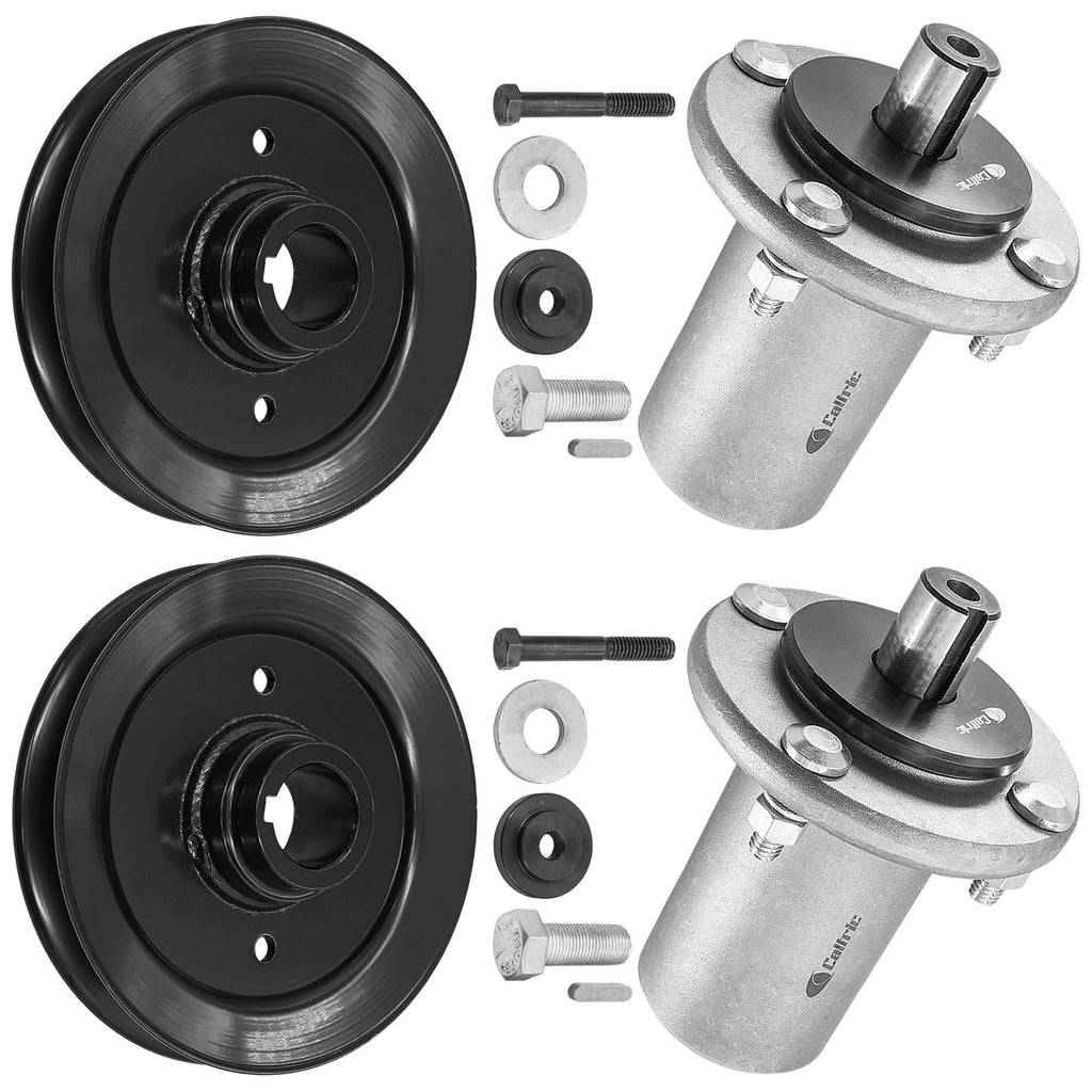Deck Spindle with Pulley Replacement for Ariens GR1332FXPCE (2020–2024)