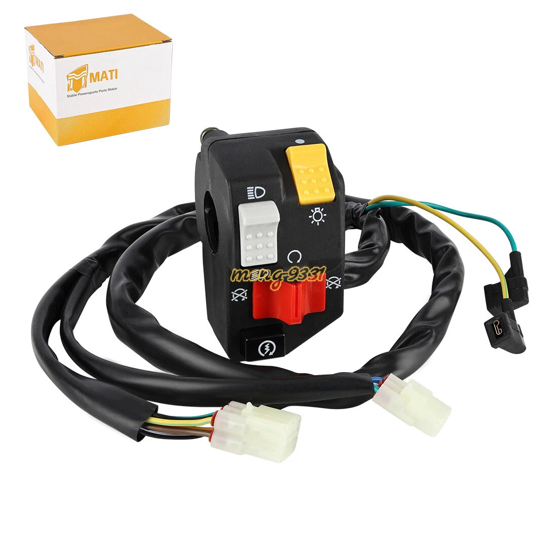 Kill/Light/Hi/Low/Starter Kill Switch for Honda TRX450ER (2006–2014) 35150-HP1-A01
