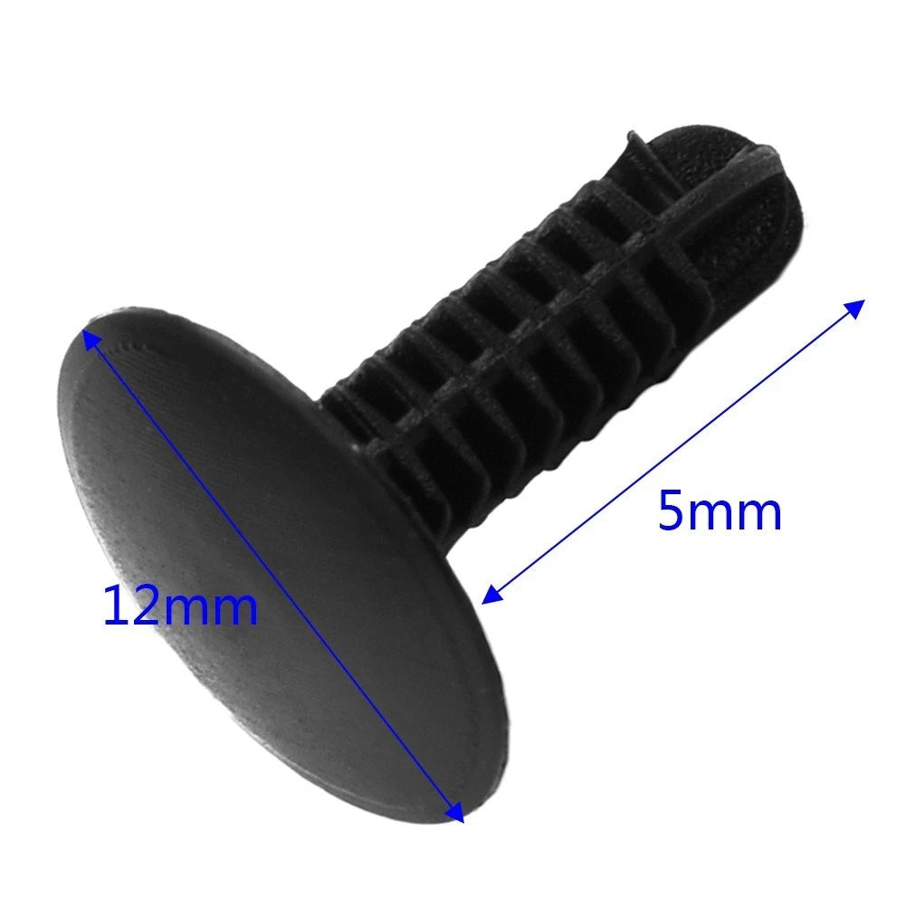 Bumper Clips for Car (Plastic Black)
