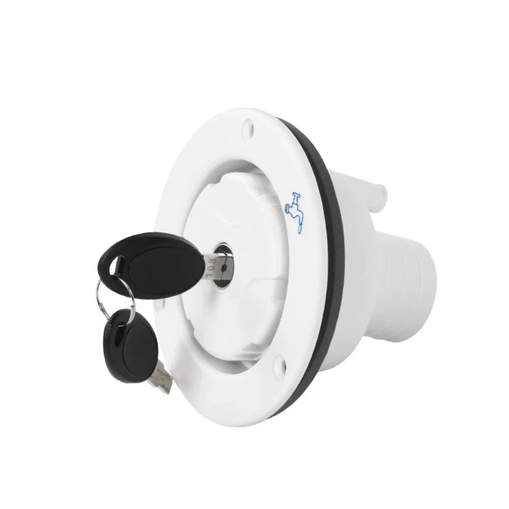 Lockable Gravity Water Inlet for RV Trailer (2010–2023)