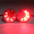Clear Rear LED Run Brake Turn Signal Indicator for Harley FXD FXDB FXDC (2002–2017)