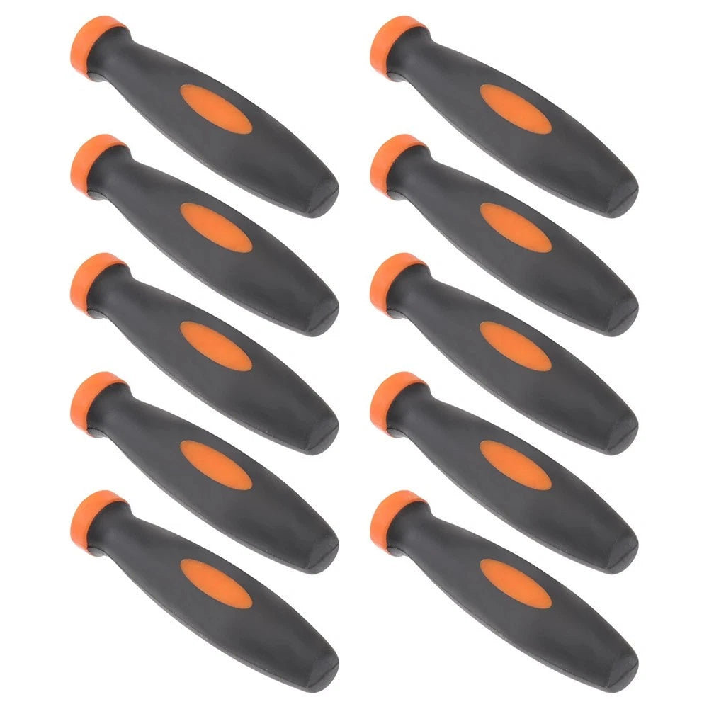 Set of 10 Rubber File Handles for Small Files