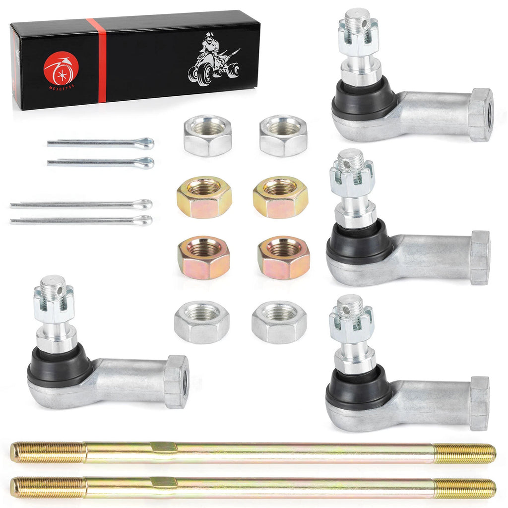 Set of 2 Tie Rods with Ends for Honda TRX350TM Rancher 350 (2000–2006)