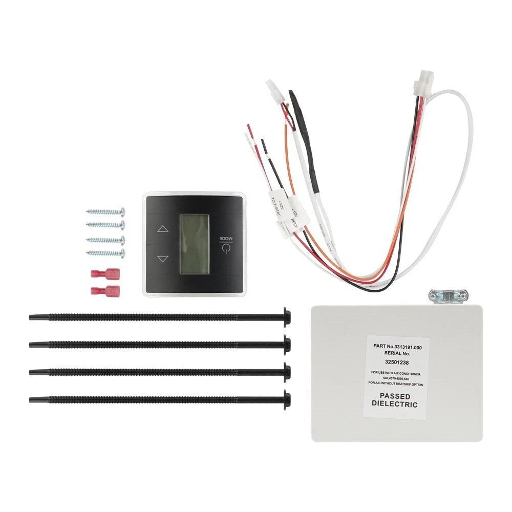 LCD Thermostat w/Control Kit 3316230.000 for RV Camper Trailer