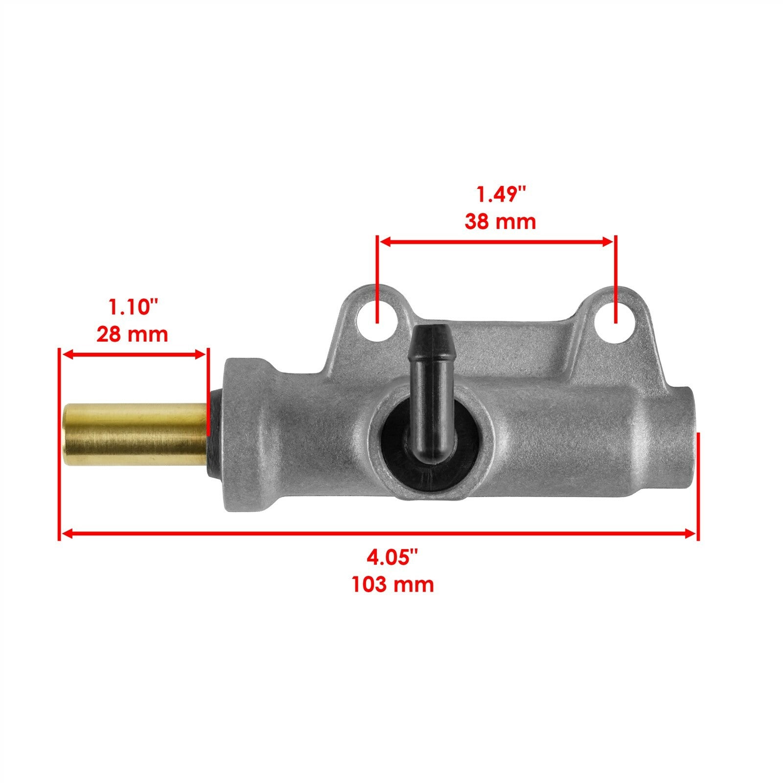Rear Brake Caliper Master Cylinder Reservoir Replacement for Polaris (2012–2018)
