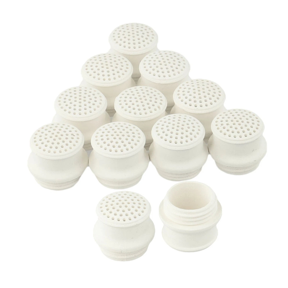 12Pcs Ceramic Kerosene Lamp Lantern Nozzle Outdoor Parts