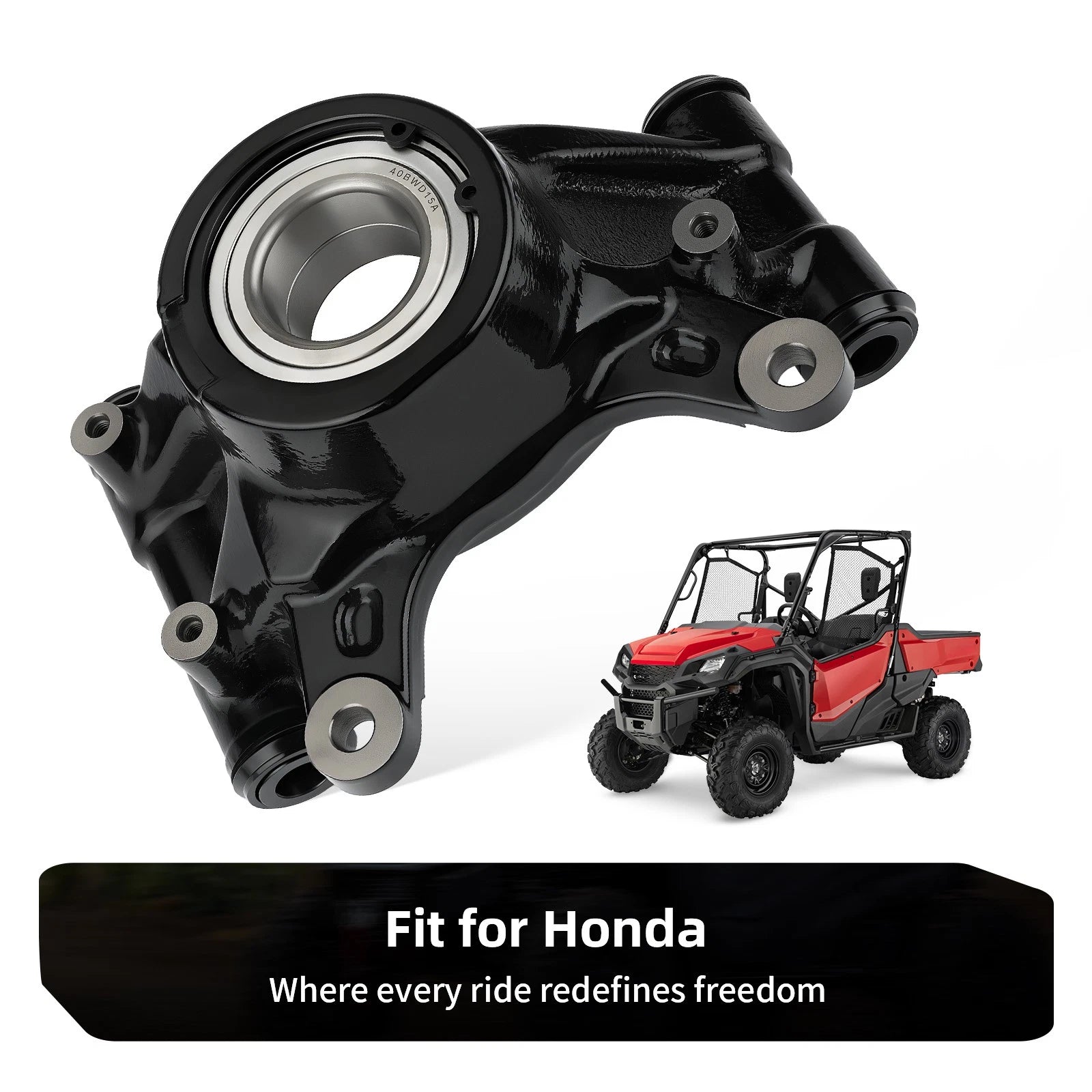 Rear Right Knuckle Kit 52210-HL4-A00 for Honda Pioneer 1000 1000-5 (2016–2024)
