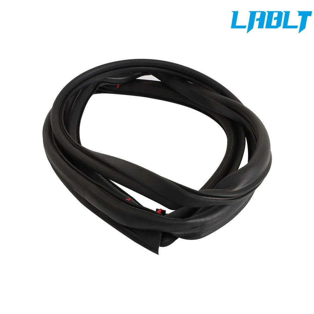 2X Front Door Weatherstrip Seal for Jeep Wrangler (2007–2018)