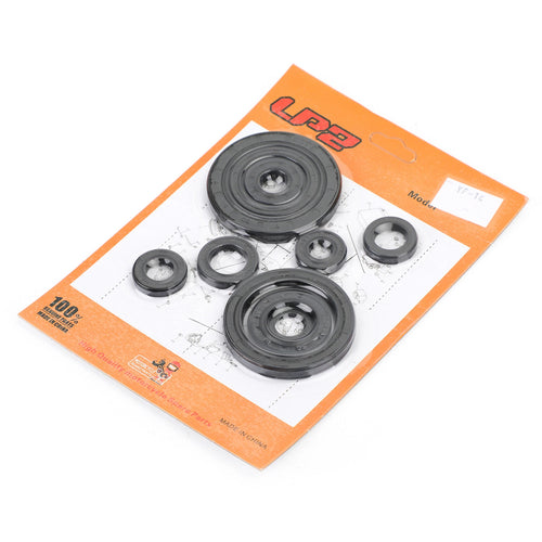 10pcs Engine Oil Seal Crankcase Kit for Honda CRF250R CRF250X (2004–2017)