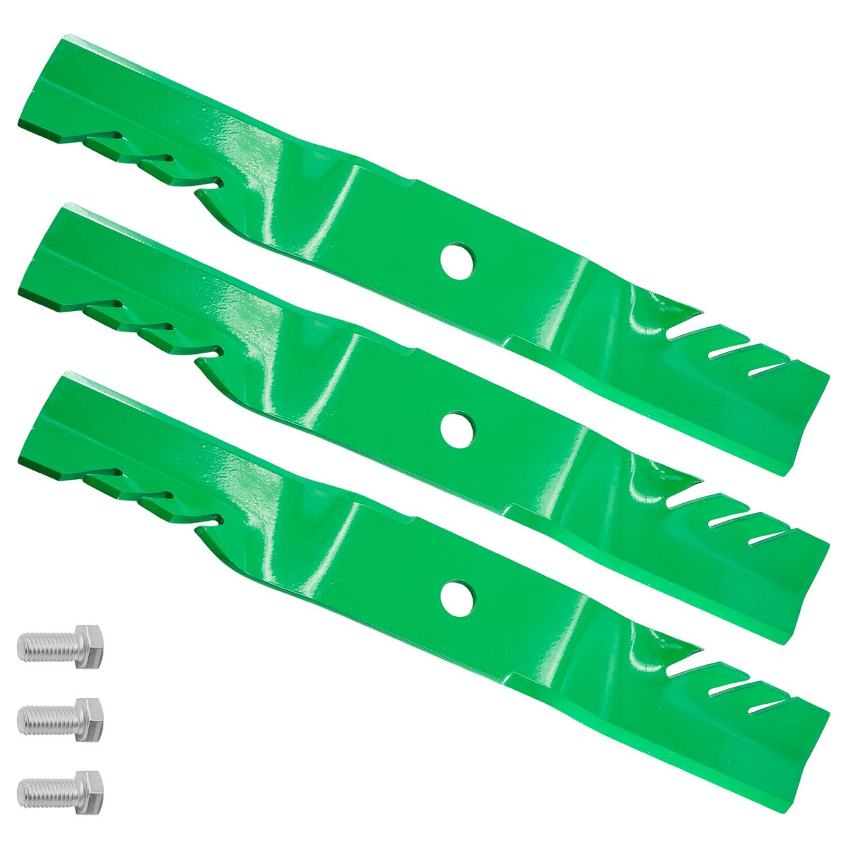 60 Inch Deck Blade with Bolt for John Deere Mowers (2005–2020)