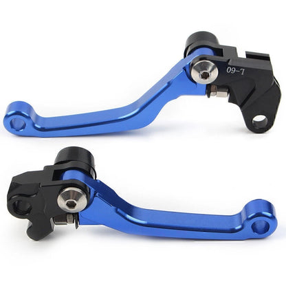Pivot Brake Clutch Levers for Suzuki RM125 RM250 RM85 (2000–2023) - Blue