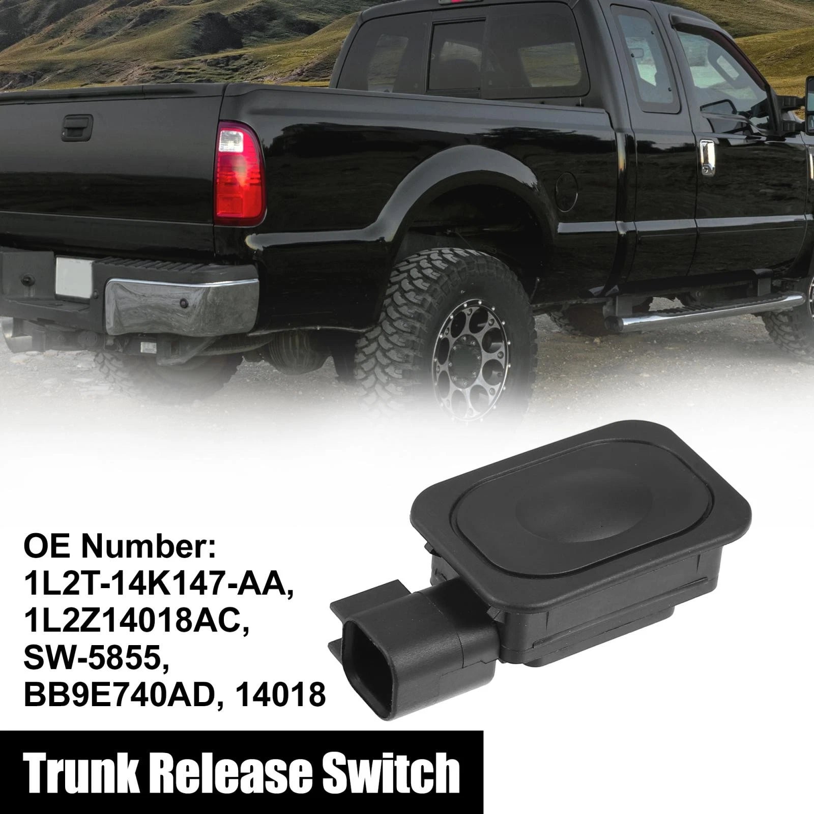 Tailgate Trunk Release Switch Replacement for Ford Lincoln Mercury (2007–2019)