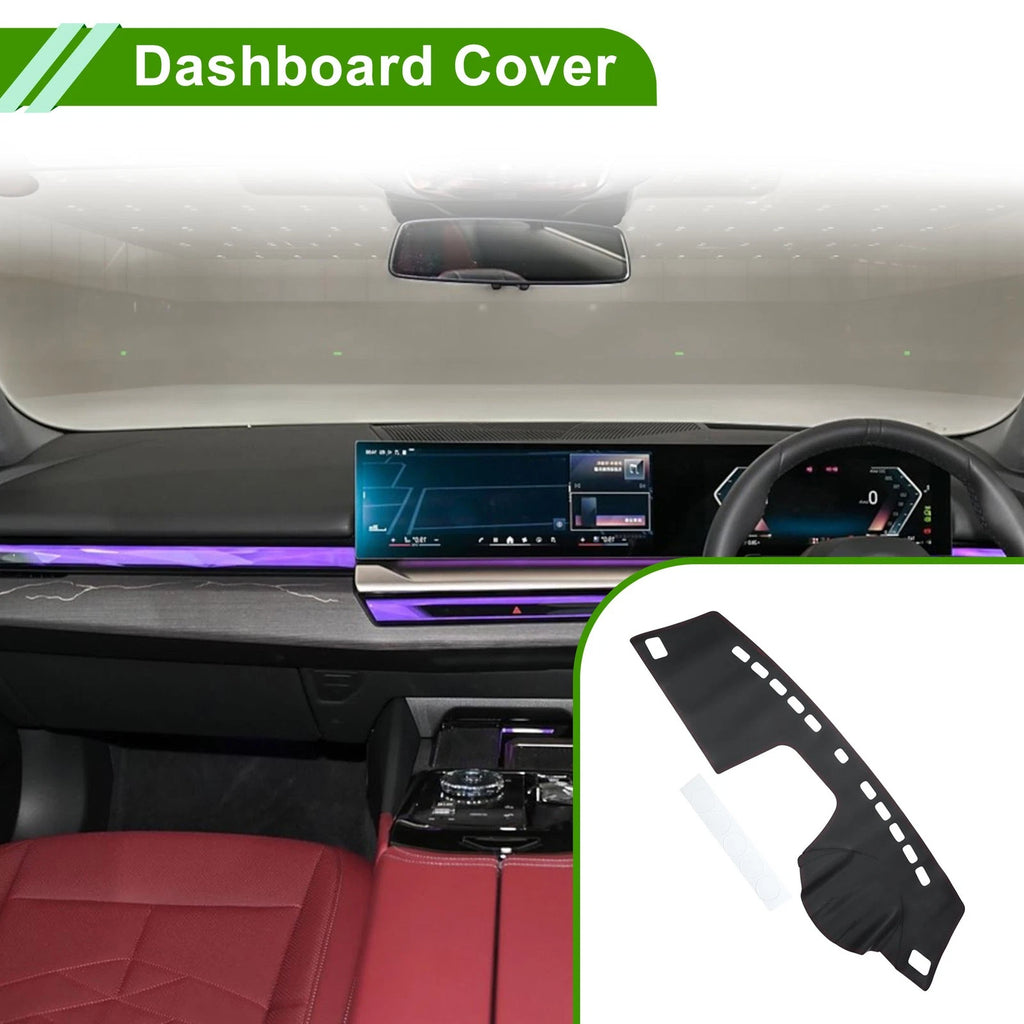 Dashboard Cover for BMW X3 (2006–2010) Dash Cover Mat Carpet Black Red