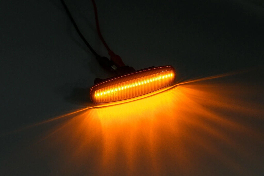 Smoked Full LED Side Marker Light for Infiniti M35 M45 Q40 Q60 Q70 QX50 QX70 (2006–2020)