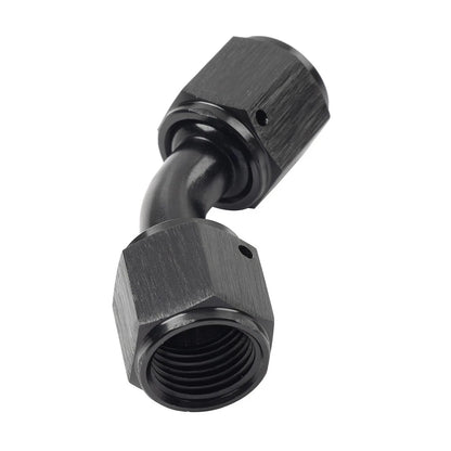 6AN Female to Female 45 Degree Swivel Coupler Union Fitting Adapter Connector