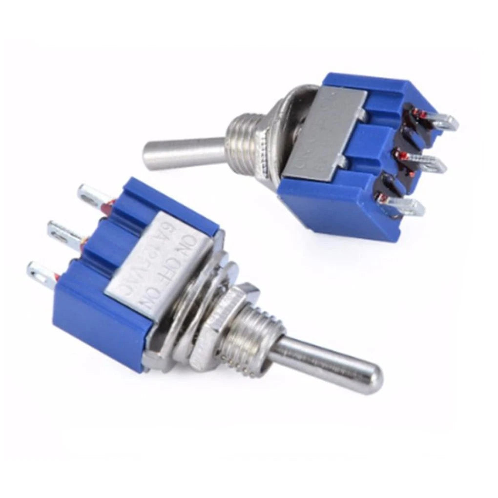 10X Toggle Switch for Mini (MTS-103, 3 Pin SPDT, 125VAC, 6A)