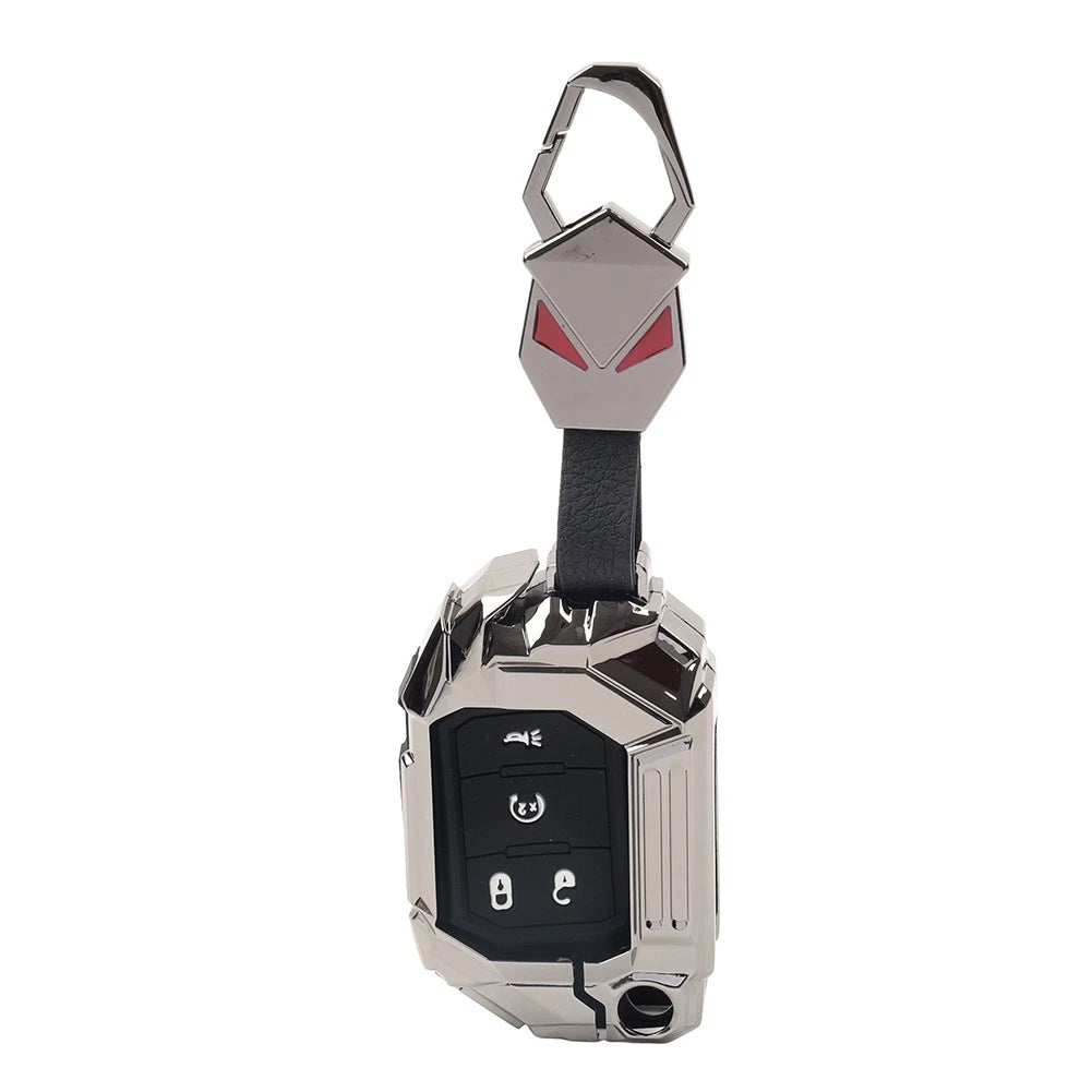 Remote Control Key Fob Cover Case for Jeep Wrangler Gladiator (2018–2024)