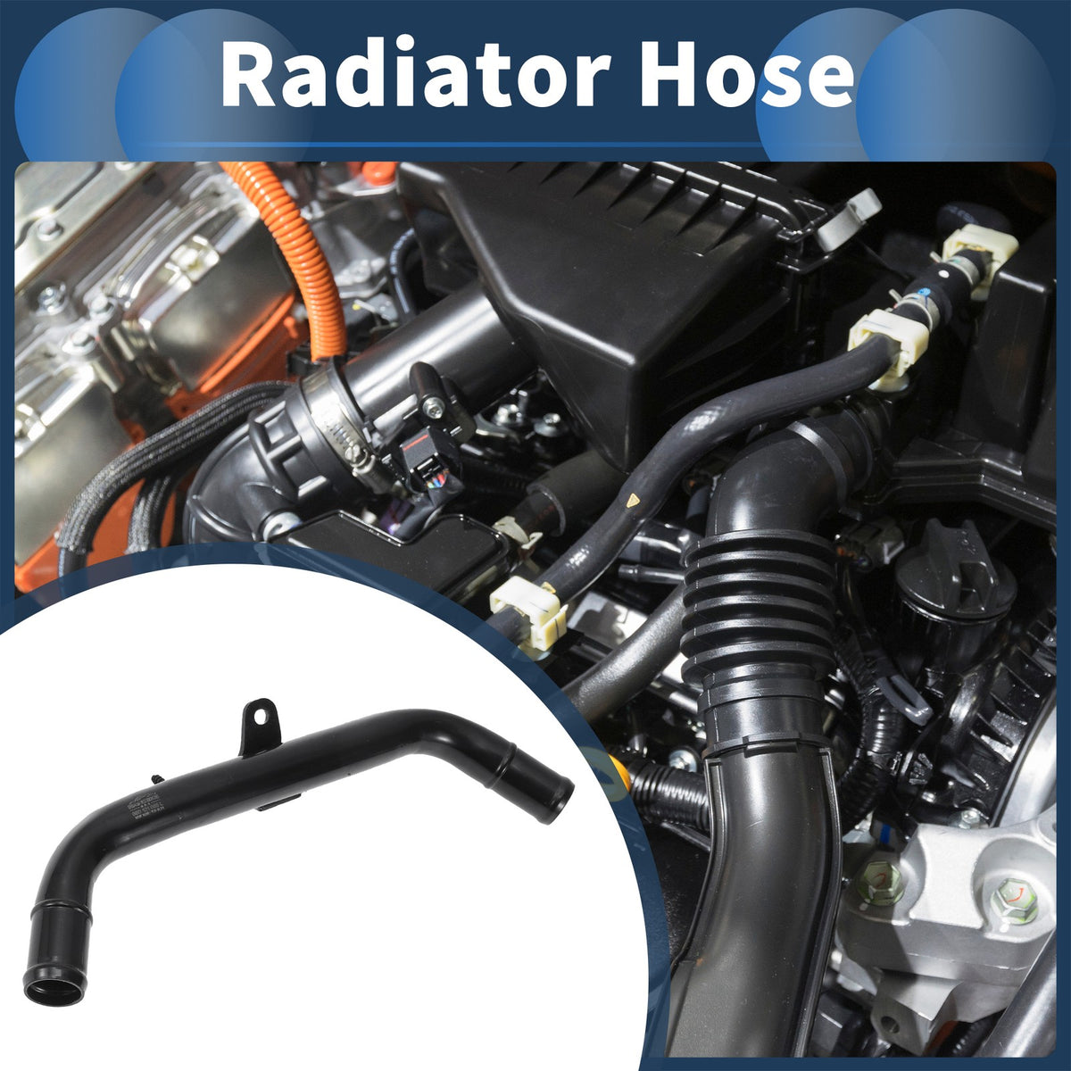 Radiator Hose Replacement for Audi A4 B7 2.0 TFSI Saloon 2006–2008
