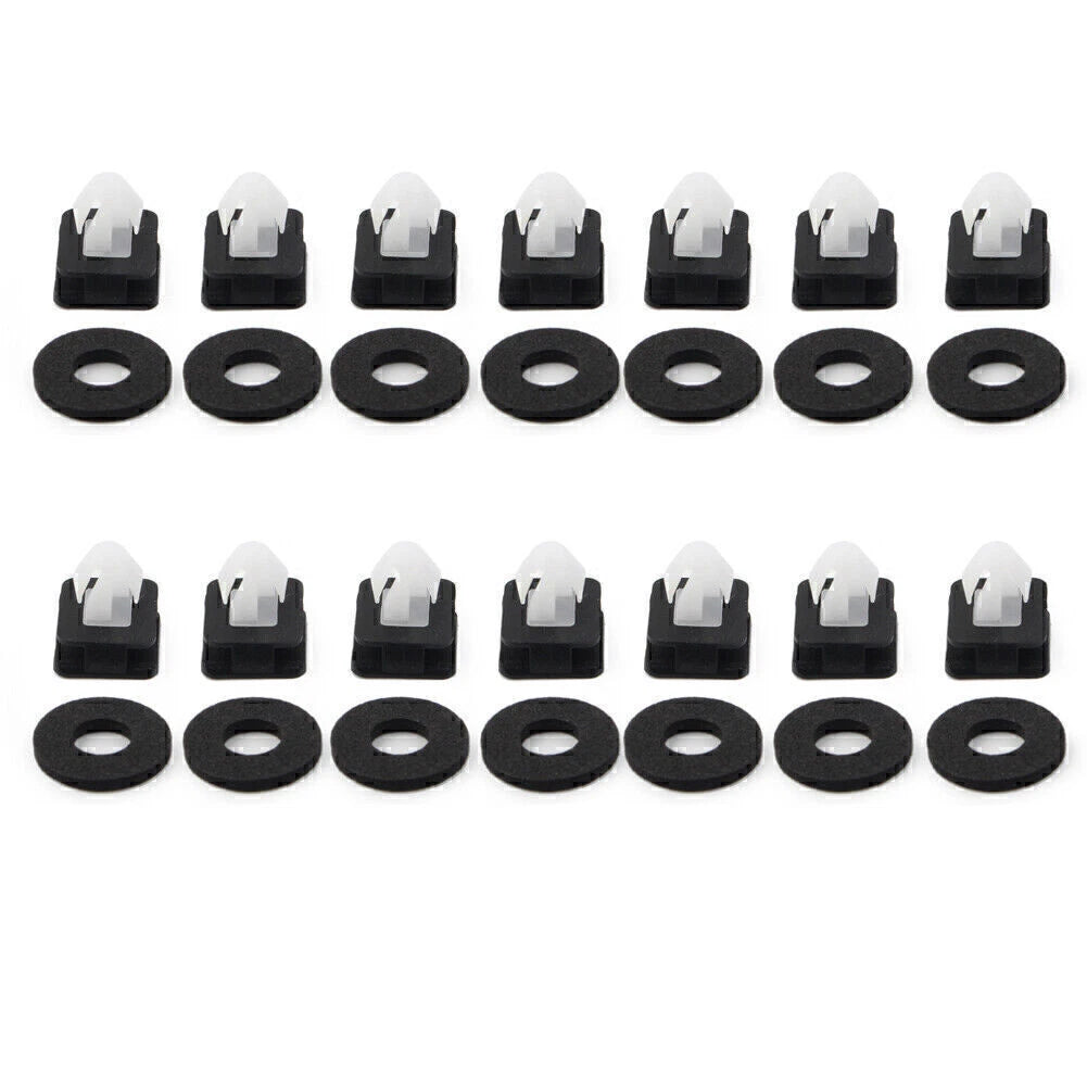 14pcs Pillar Trim Clips Kit Exterior Front Windshield For Ford Explorer 11 - 19