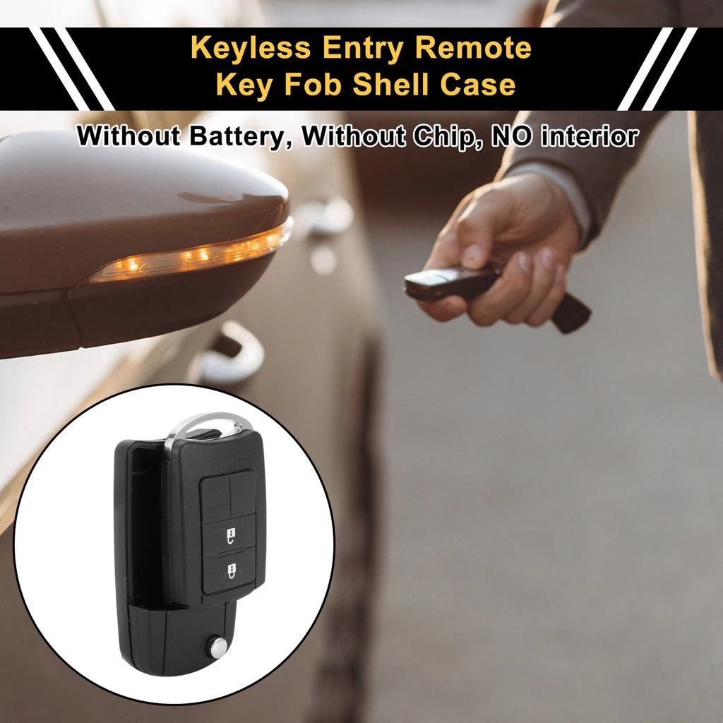2 Button Key Fob Shell Case Replacement for Toyota RAV4 (2013–2015)