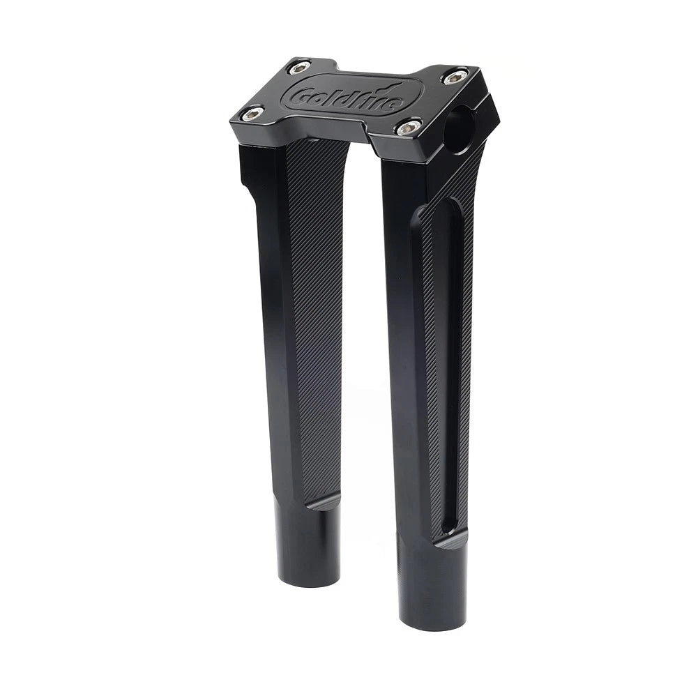 10" Pullback Handlebar Risers Clamp for Harley Softail Sportster