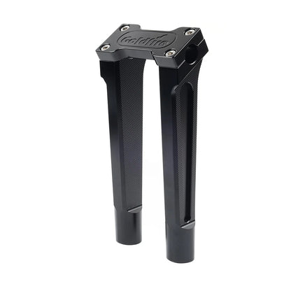 10" Pullback Handlebar Risers Clamp for Harley Softail Sportster