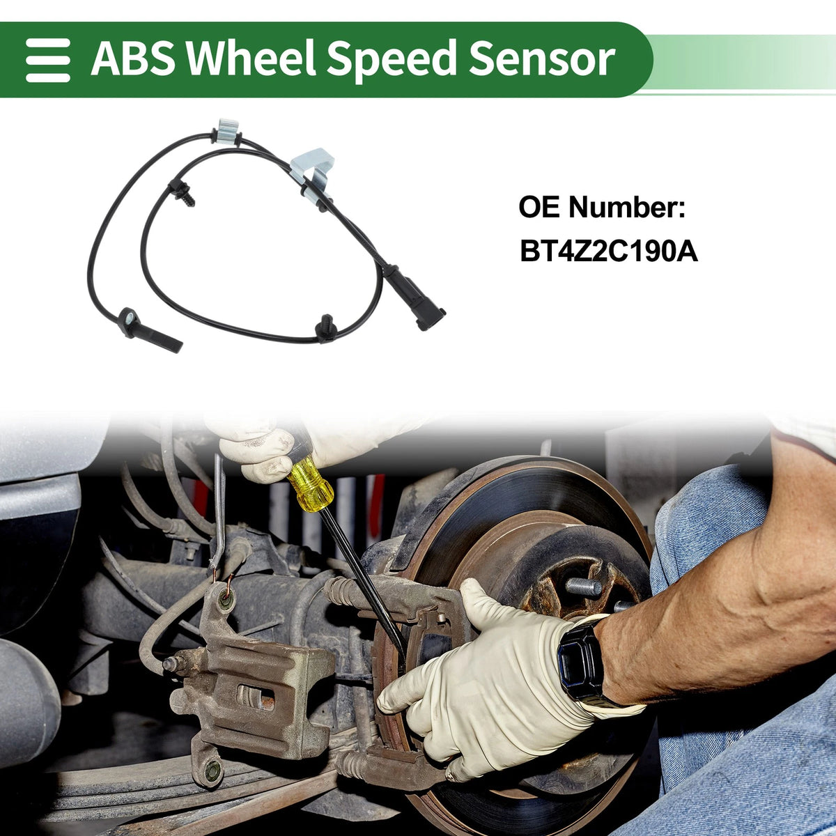 ABS Wheel Speed Sensor No.BT4Z2C190A for Lincoln MKX (2011)