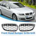 Front Hood Bumper Grille Pair for BMW 328xi M3 335xi 328i (2007–2013)