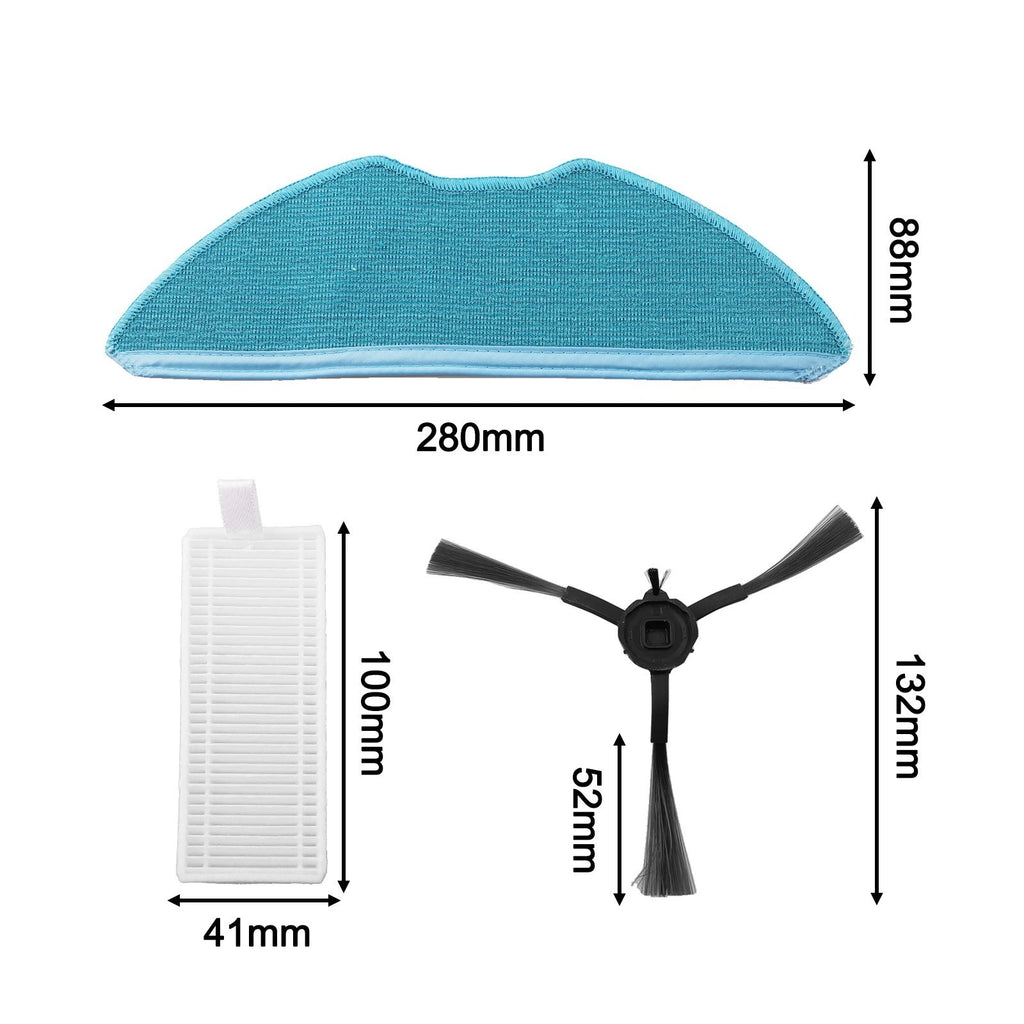 Accessory Set for HomeRun 3000 Robot Vacuum (Filters)