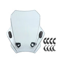 Adjustable Wind Screen Windshield for Universal Motorcycle (22MM 25MM 28MM)