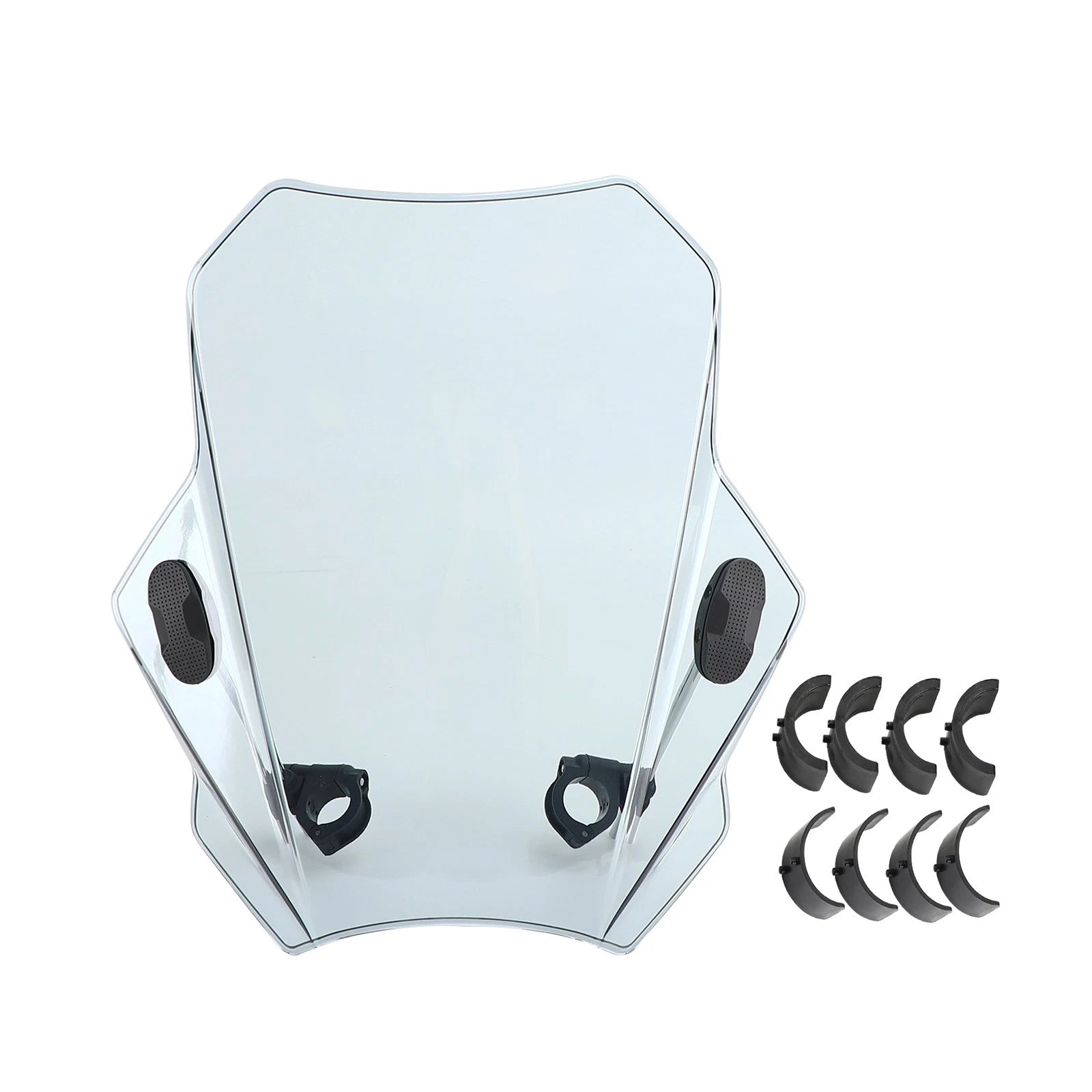 Adjustable Wind Screen Windshield for Universal Motorcycle (22MM 25MM 28MM)