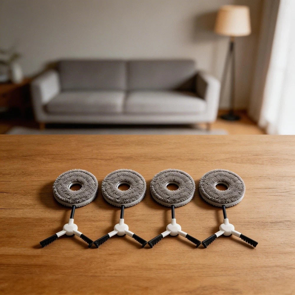 Set of 4 Side Brushes for Dreame L10s Ultra X10+