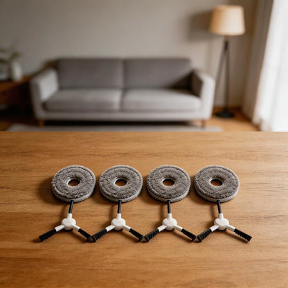Set of 4 Side Brushes for Dreame L10s Ultra X10+