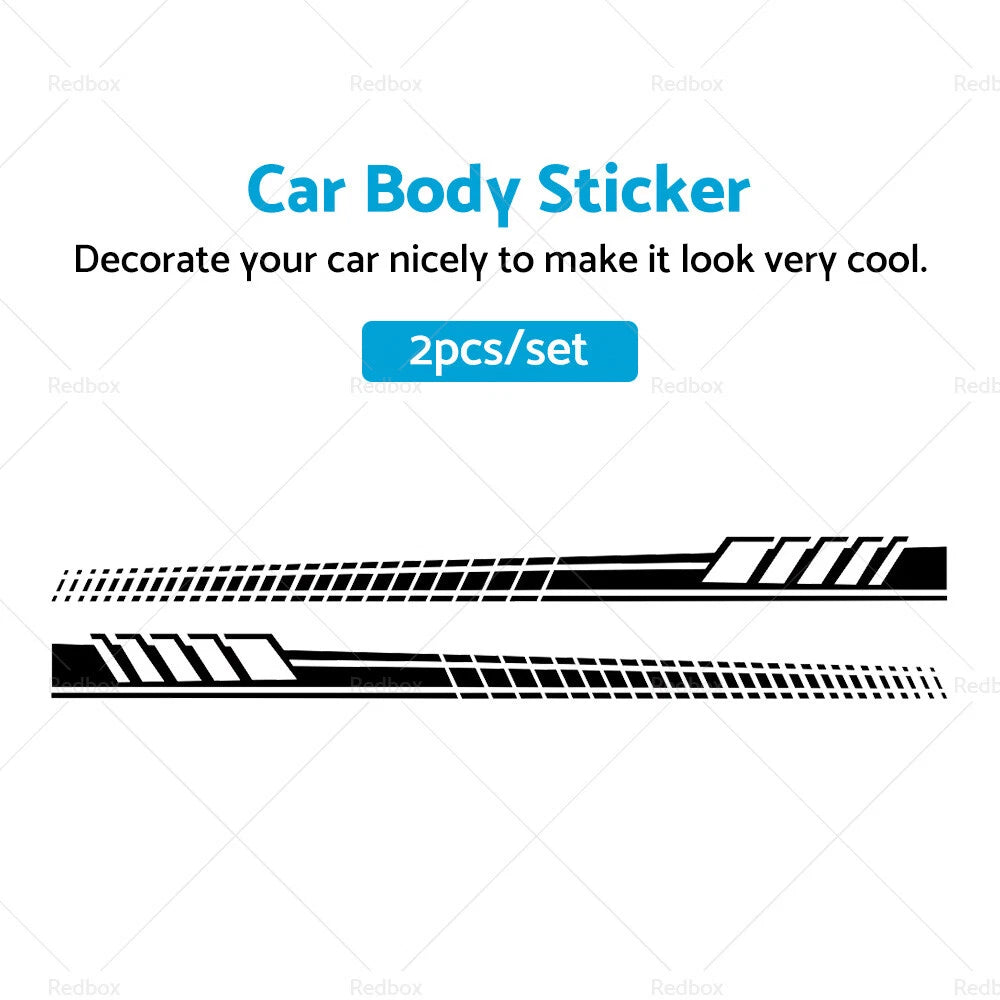 Racing Stripe Graphics Vinyl Decal for